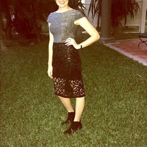 Lace skirt from Express